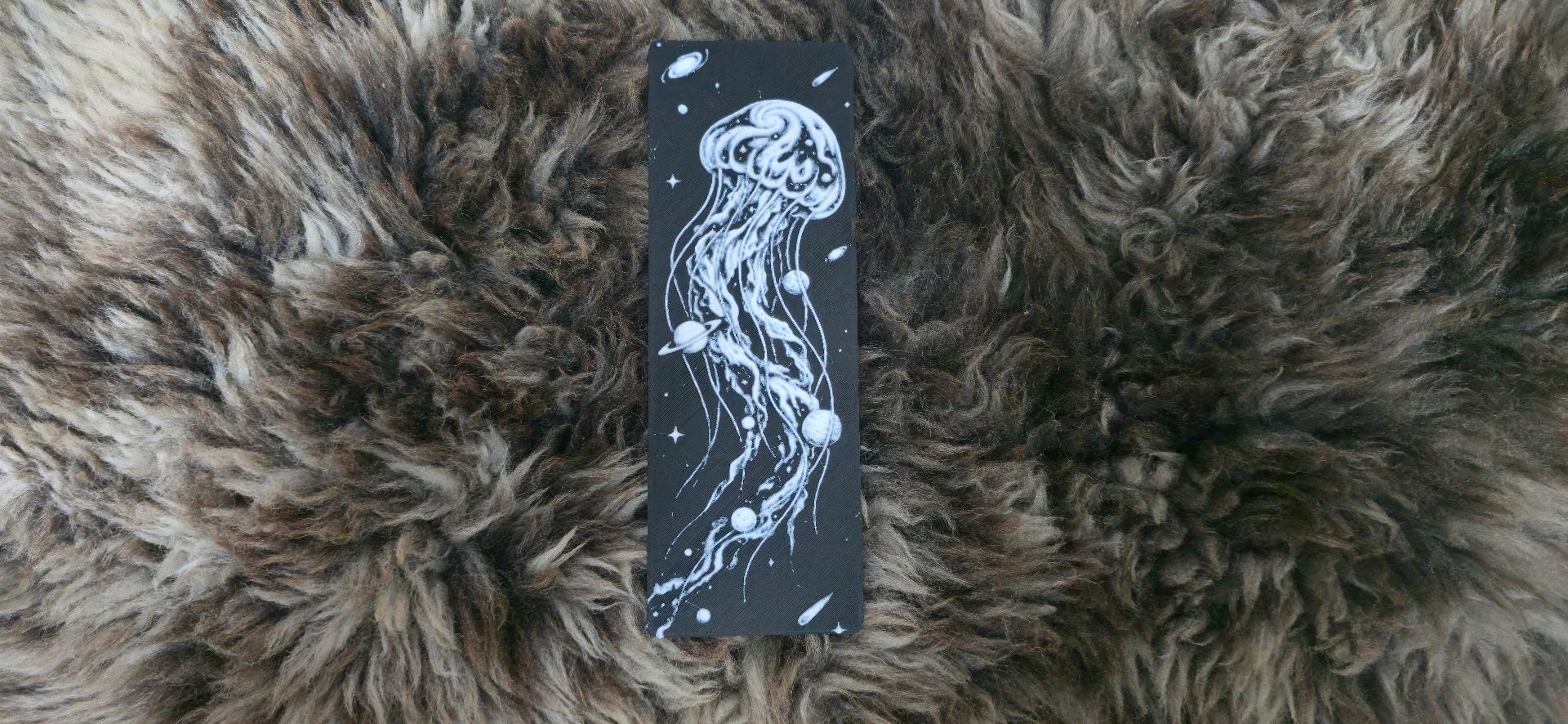 Cosmic Jellyfish Bookmark