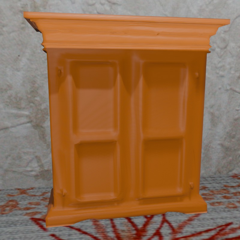 Wood Side board