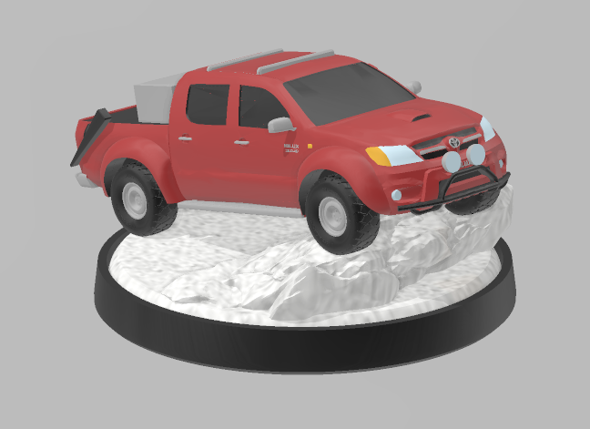 Crash Derby Arctic Hilux