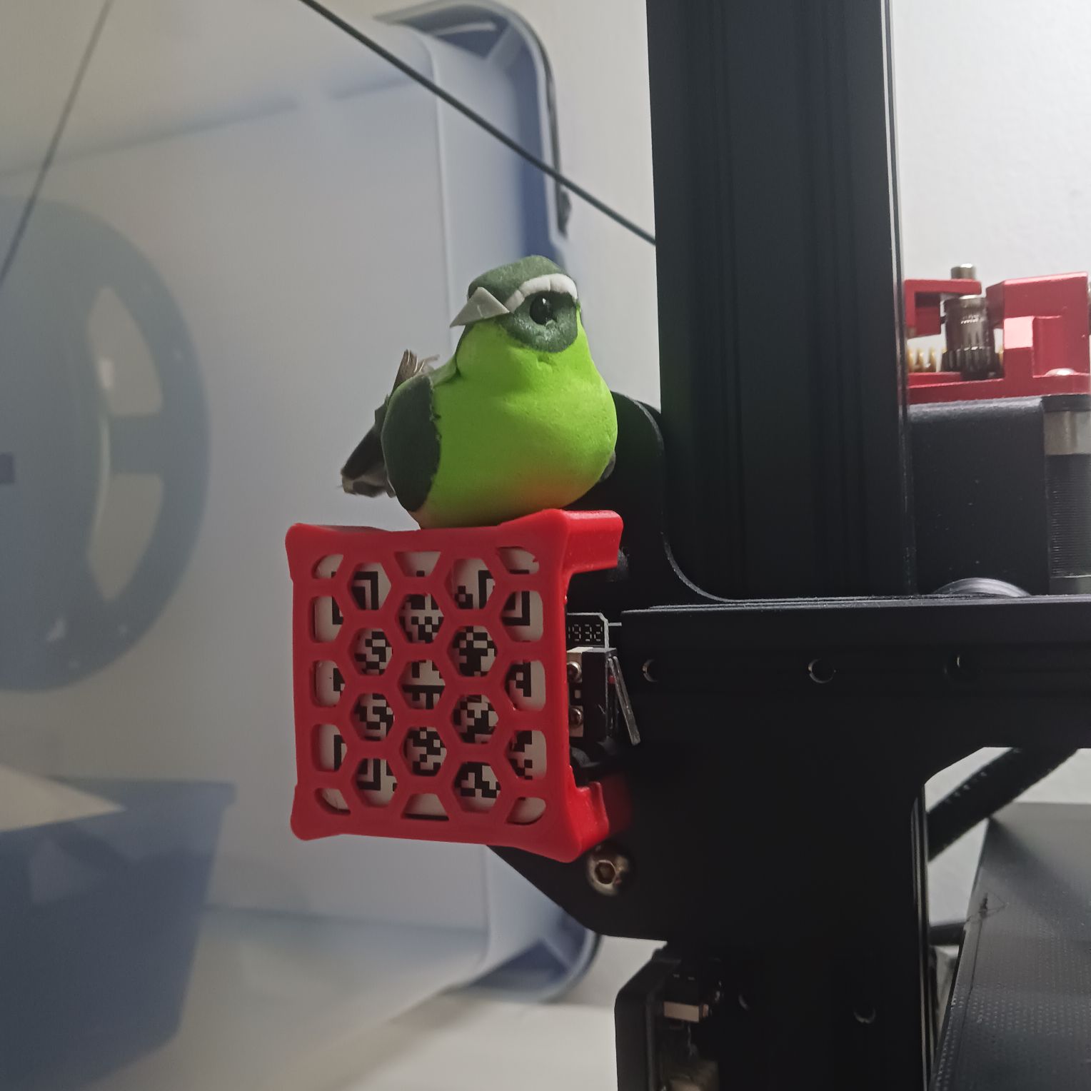 Ender3 QR-code Acessory 3D model thumbnail