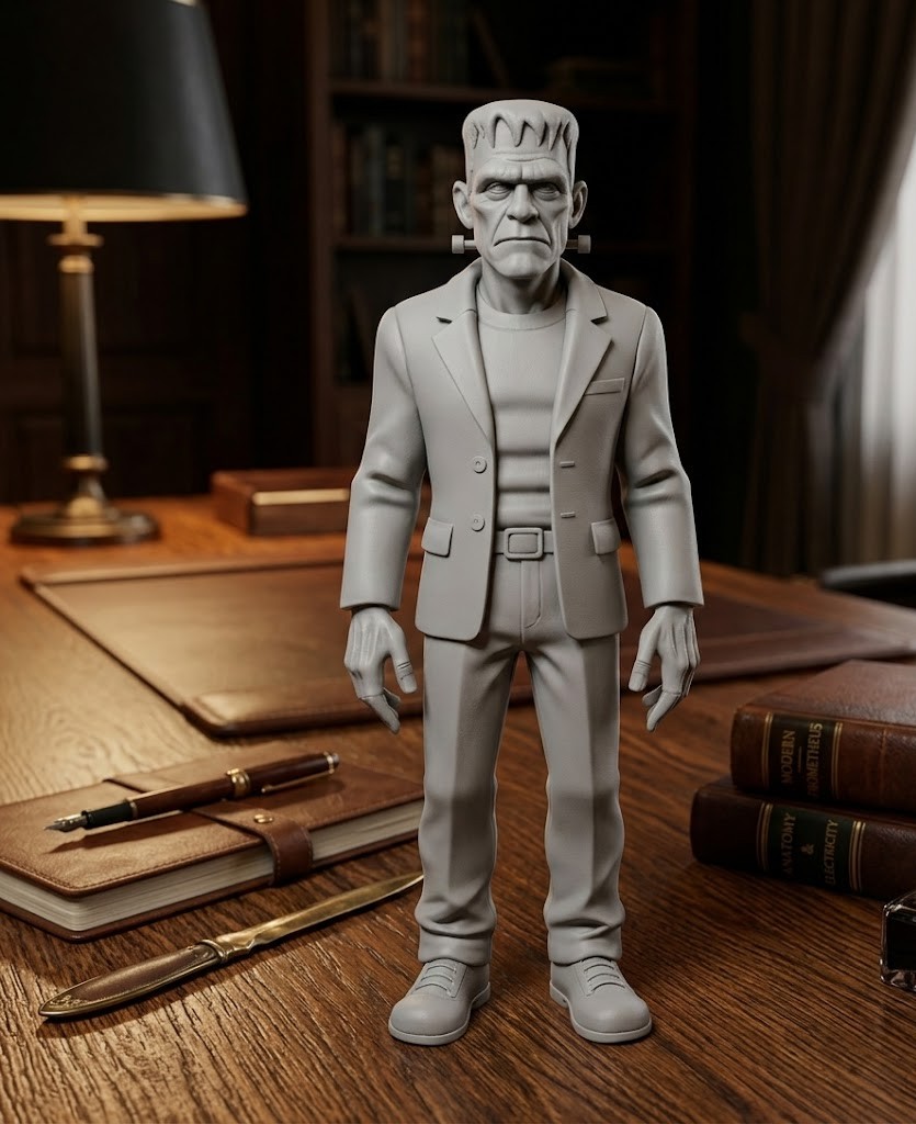 Frankenstein in costume