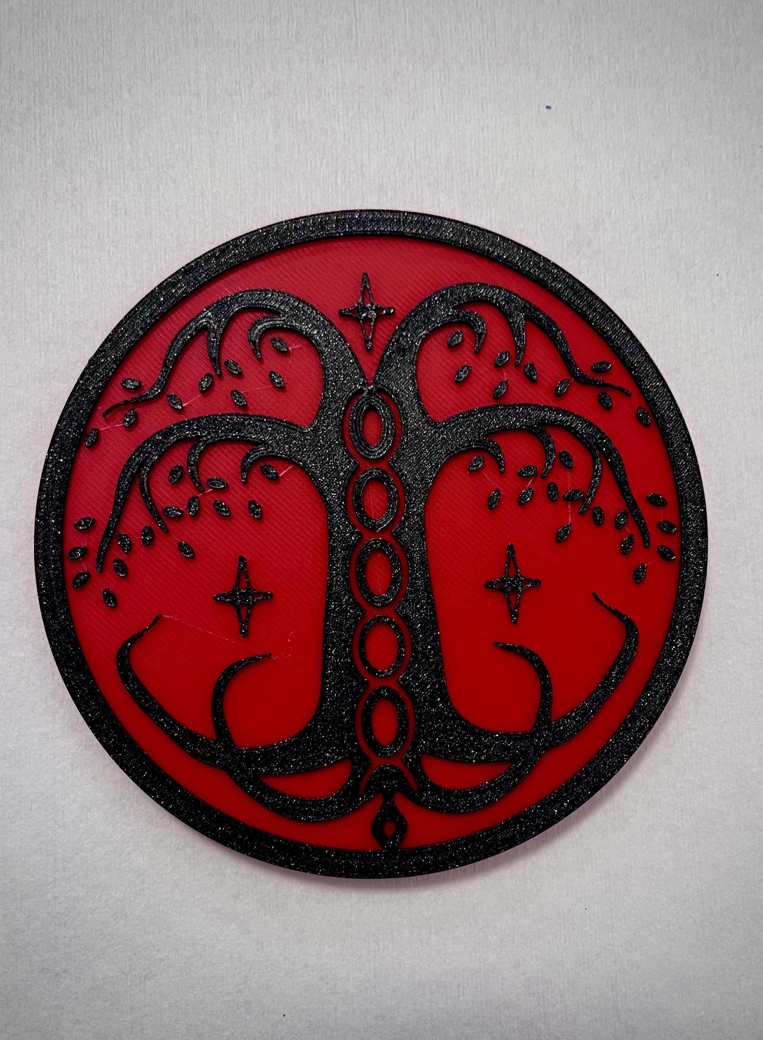 Yggdrasil coaster, podtácek