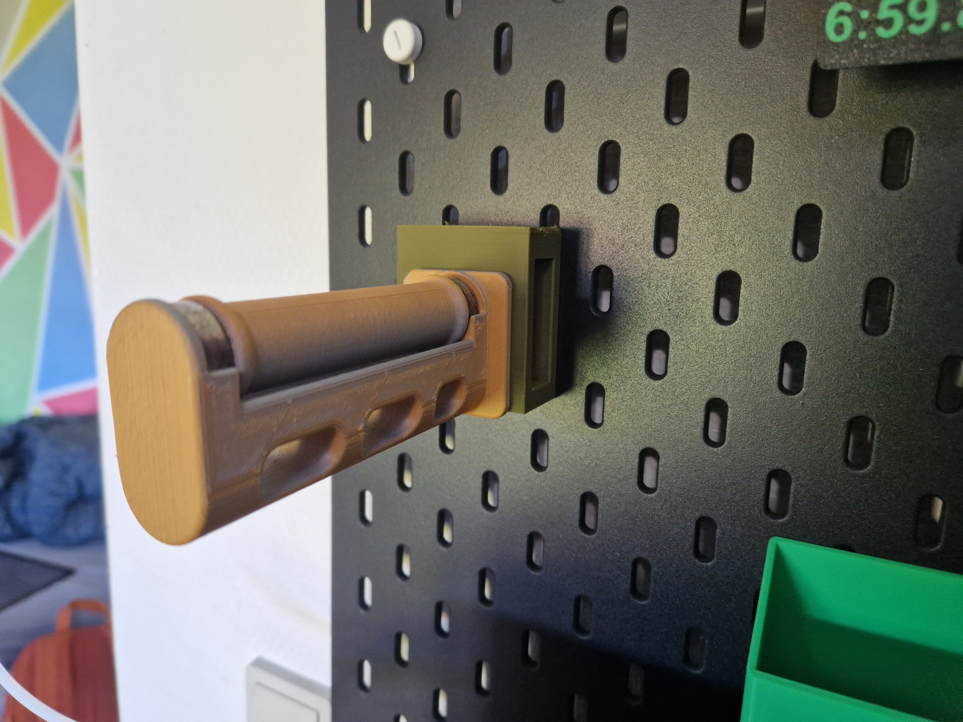 Ikea Skadis adapter for creality spool holder