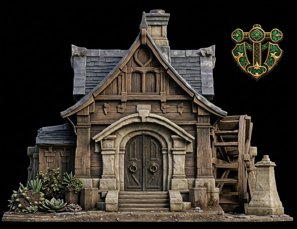 Human Mill, Town Set Piece