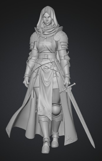 Crusader Lady Knight