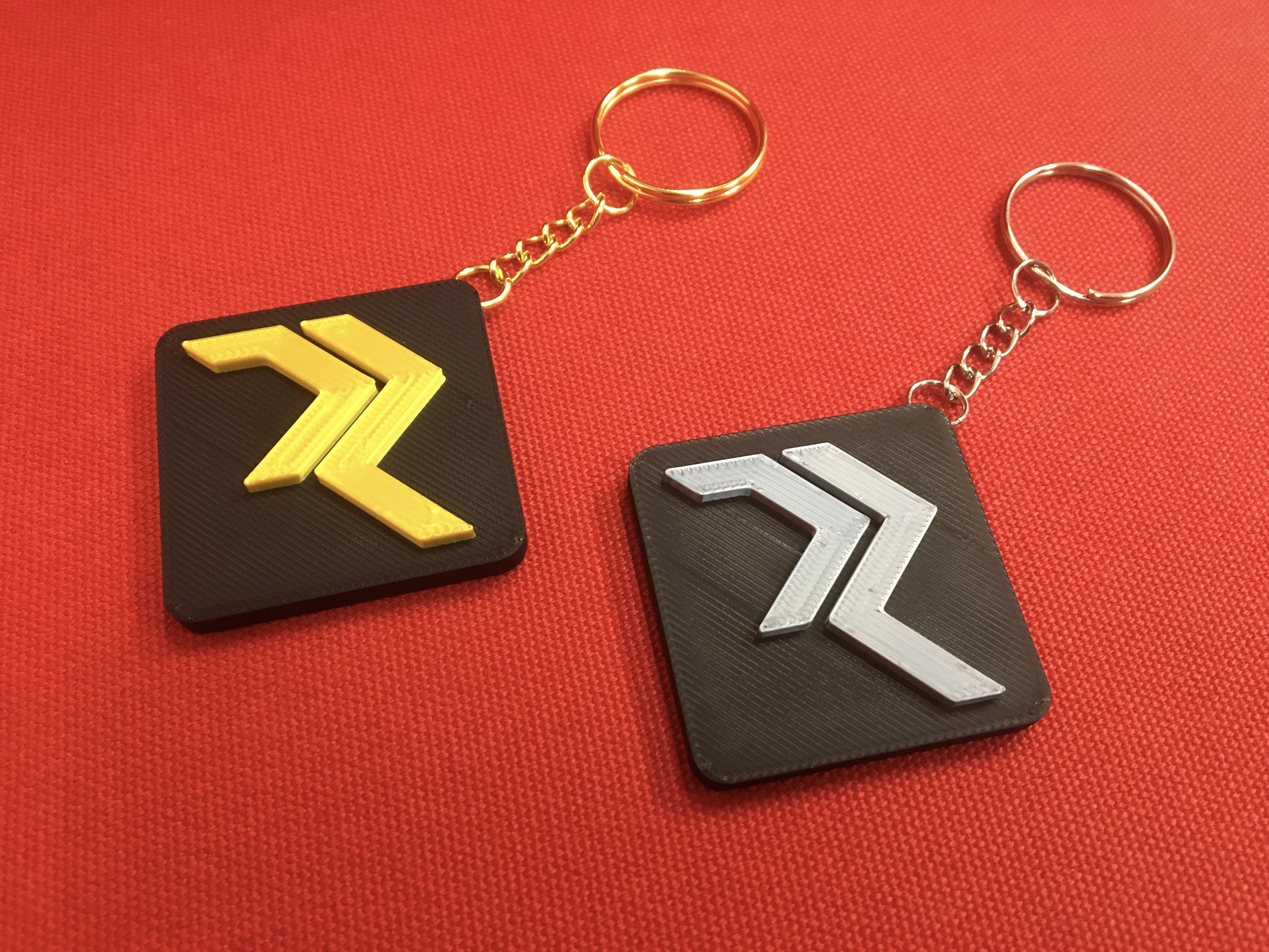 Radon bike keychain