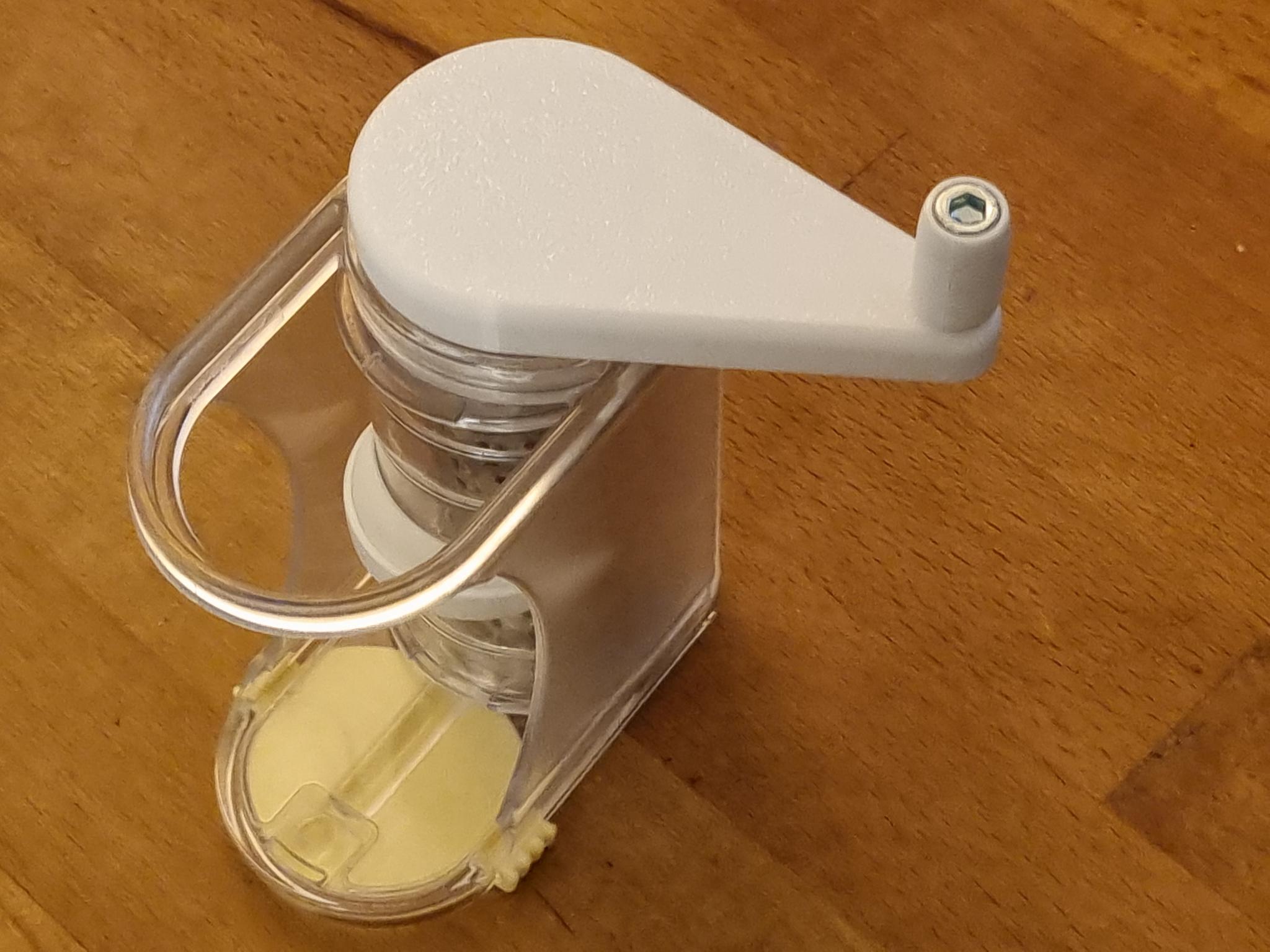 tescoma cheese grater parmigiano mill handle