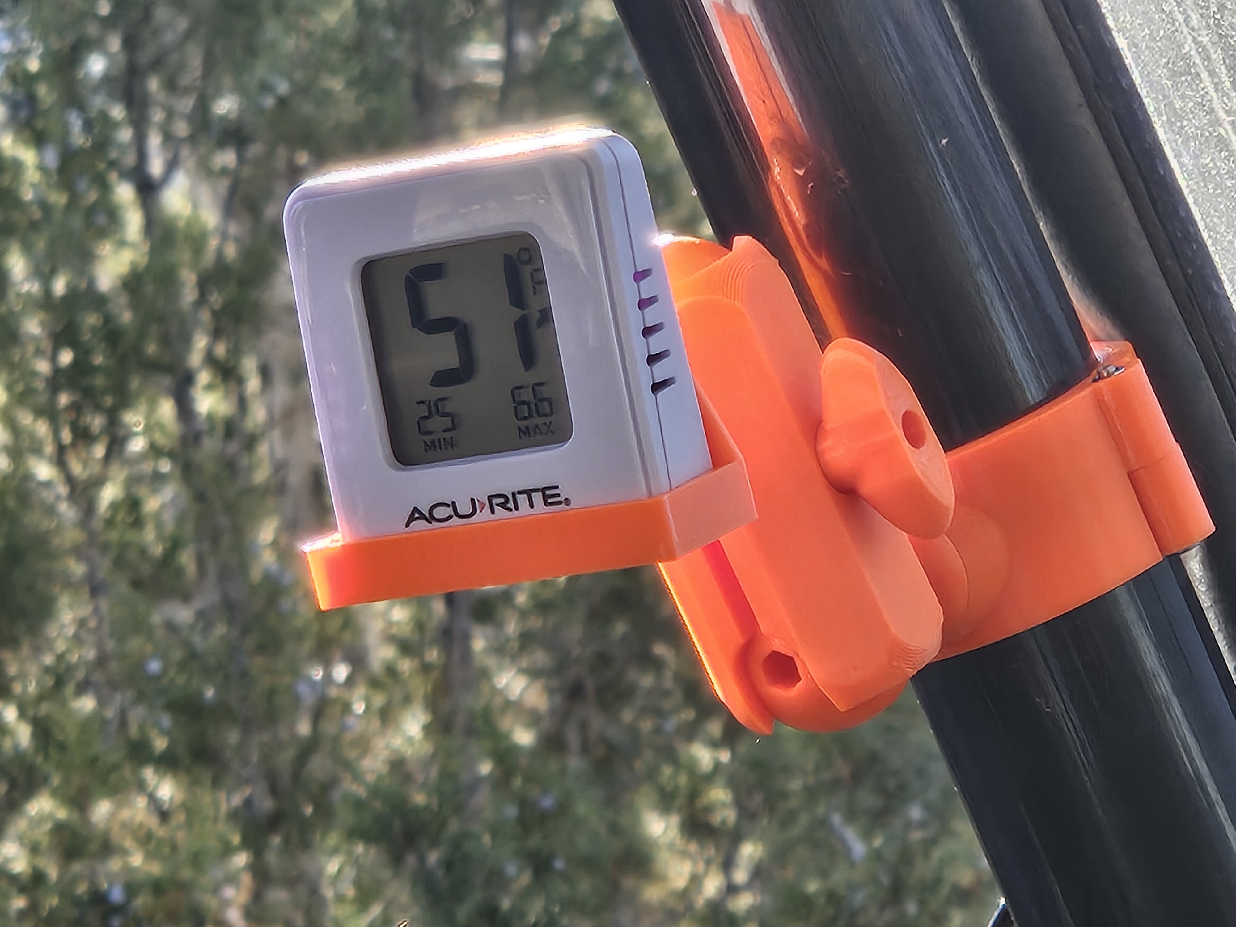 Thermometer mount for UTV — miniatura 2