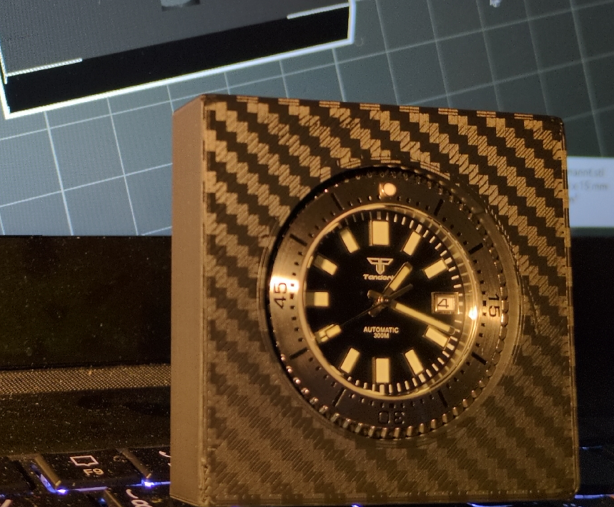 wrist watch night stand housing