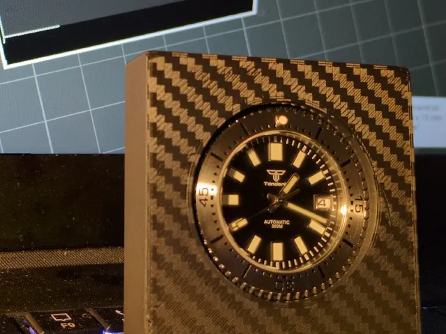 wrist watch night stand housing