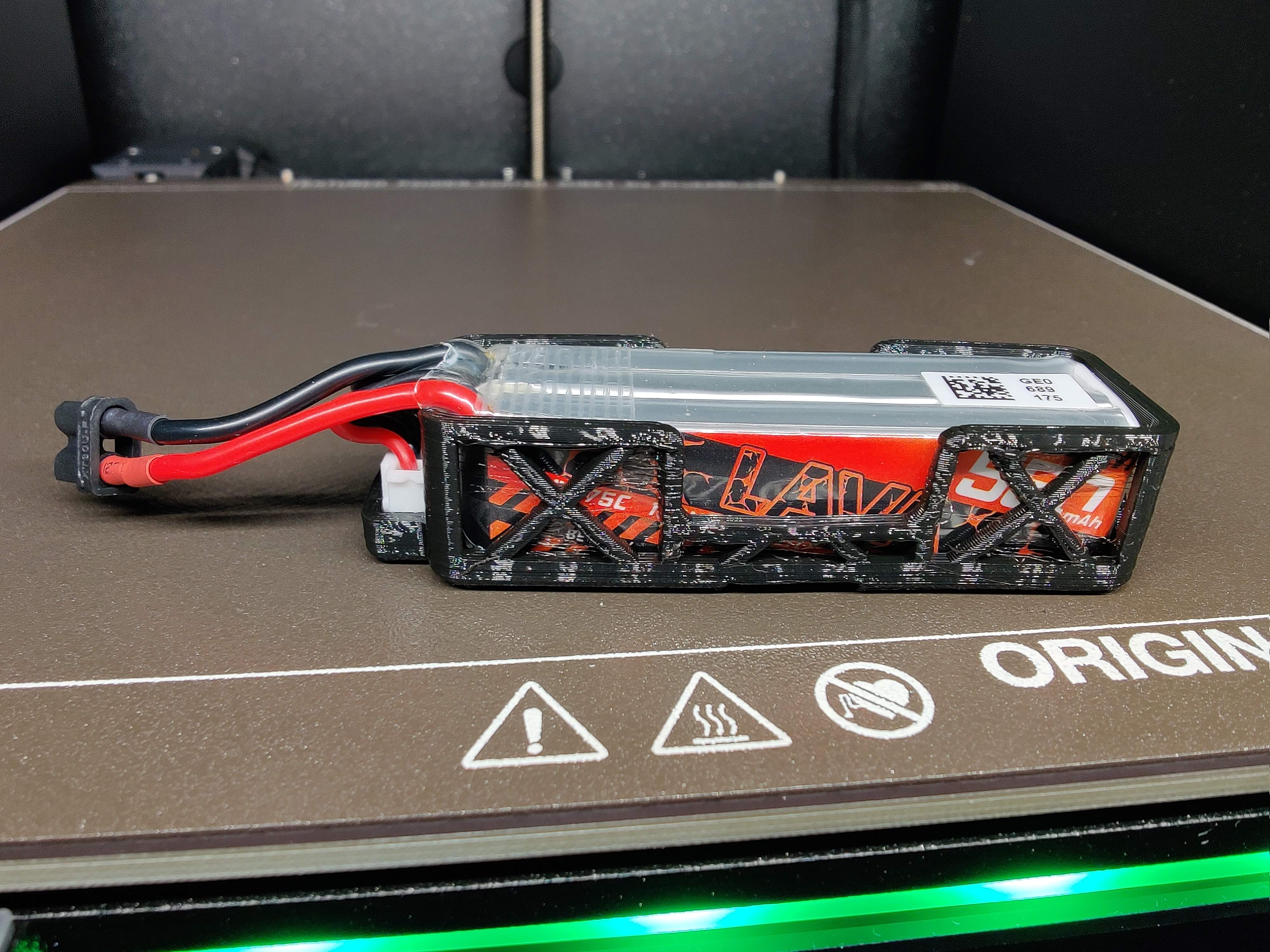 BetaFPV Lava 550mAh 3S Battery Cage with Belt Cutout and JST XH Balance Plug Stowage
