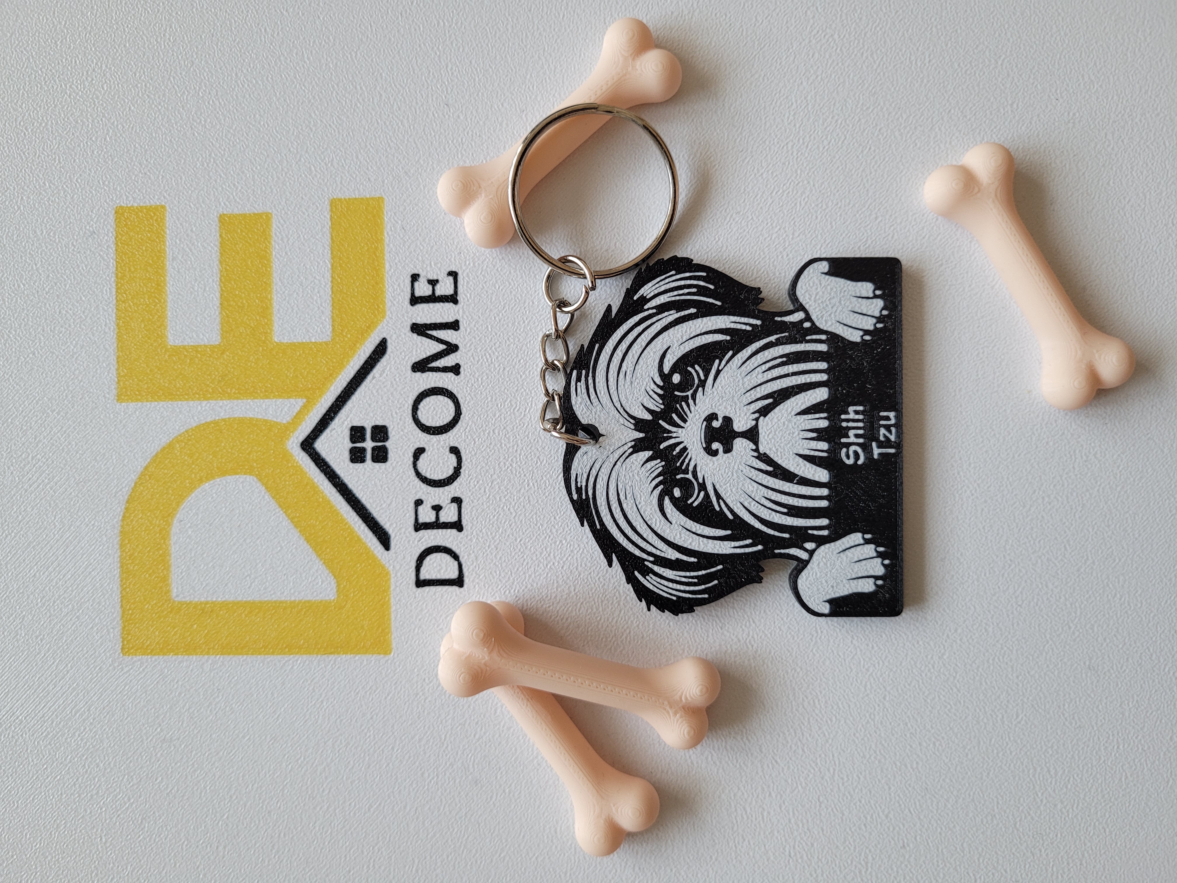 Shih Tzu Keychain
