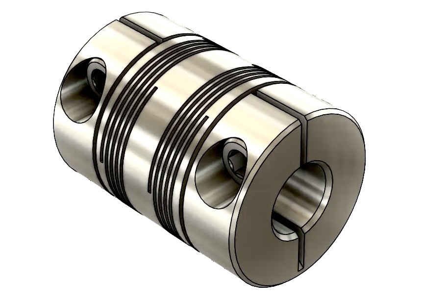Stepper adapter coupling 5mm to 8mm
