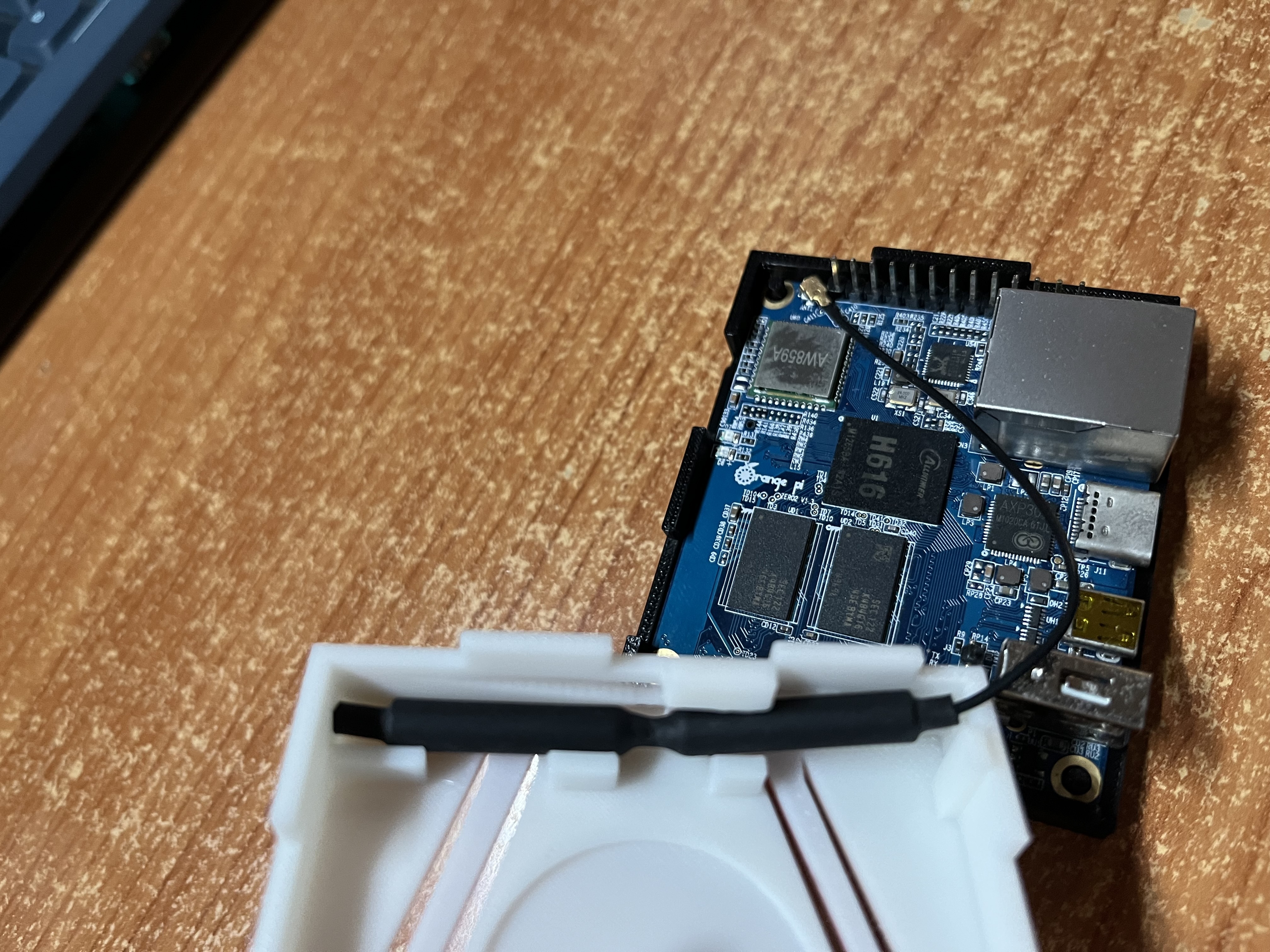 Miniatura 4 do modelo 3D Orange Pi Zero 2 compact vertical case