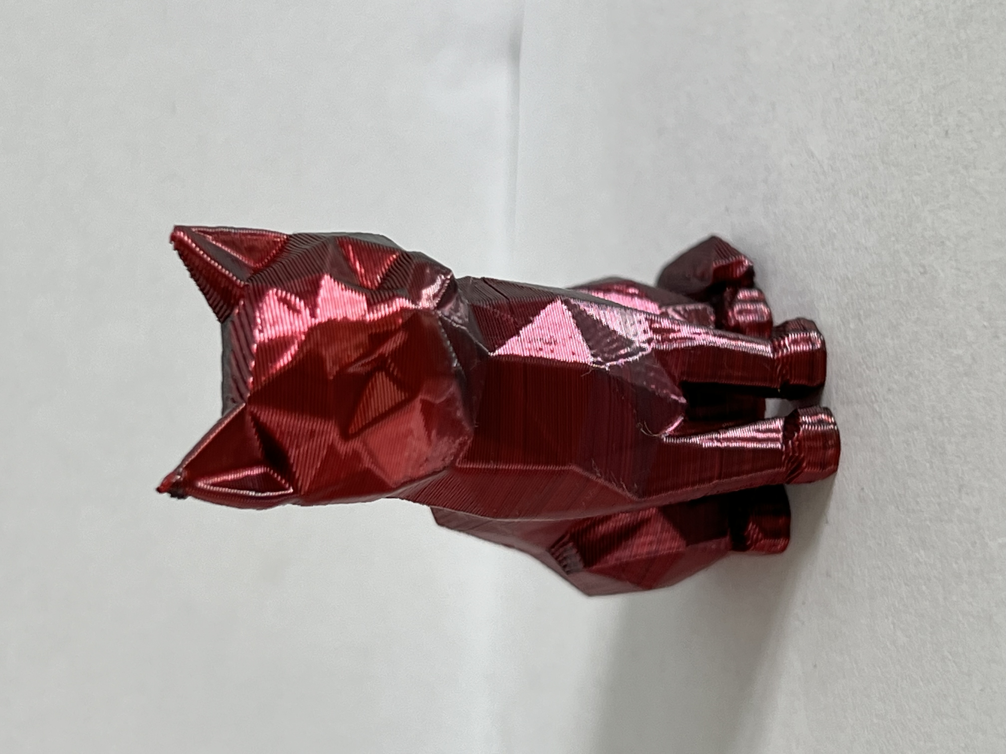 Lowpoly Sitting Cat — thumbnail 2
