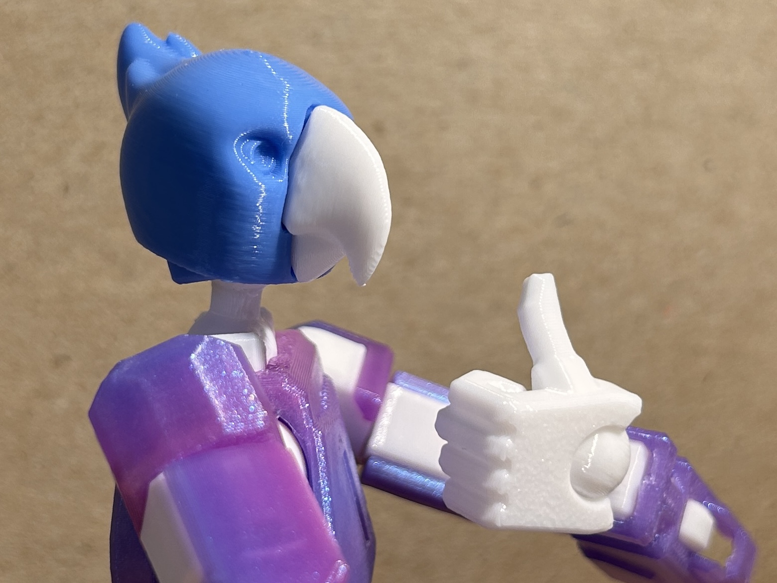 Dummy 13 Parrot Head
