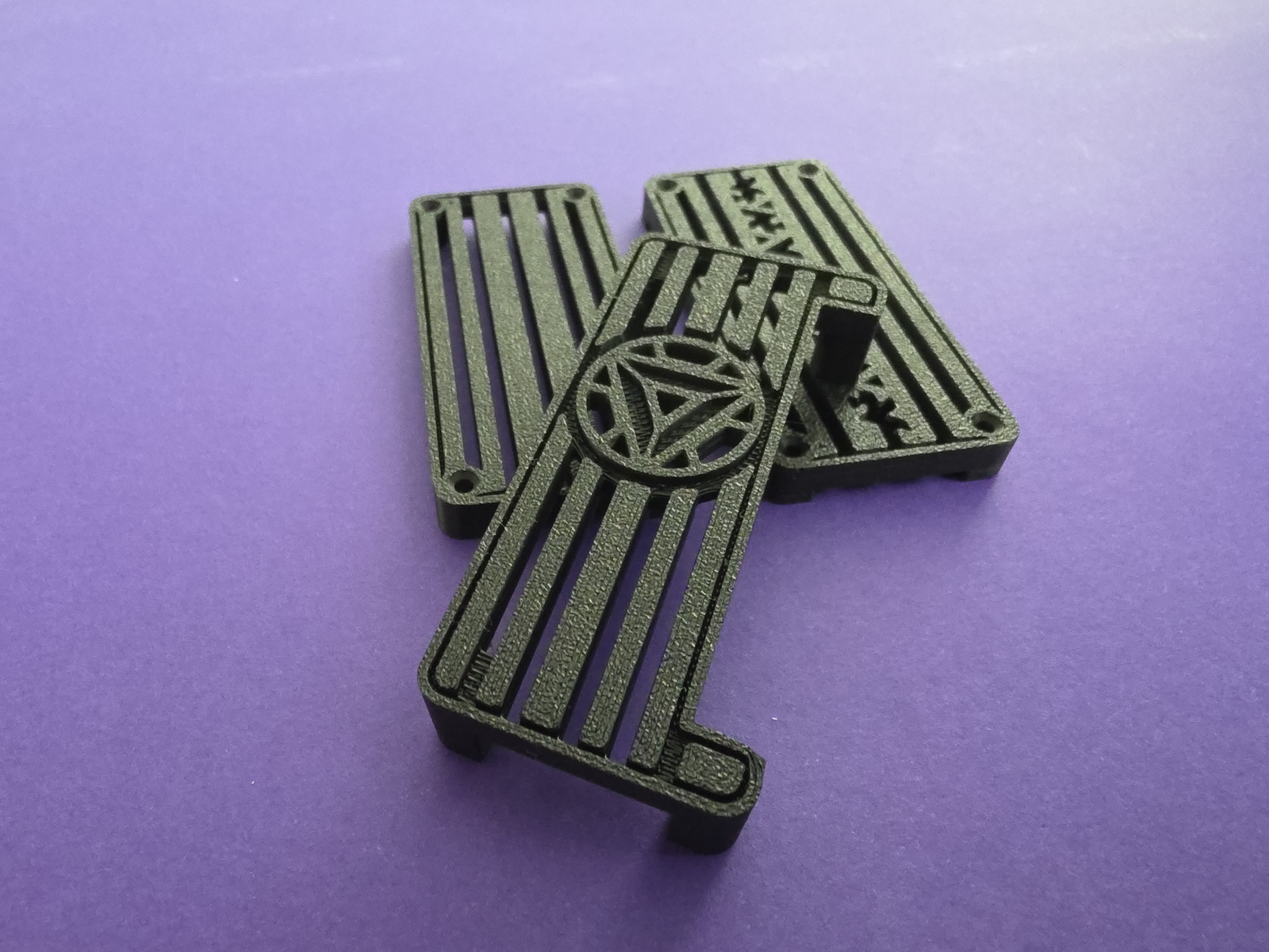 Miniatura 2 do modelo 3D Raspberry Pi Zero 2W Arc Reactor Case