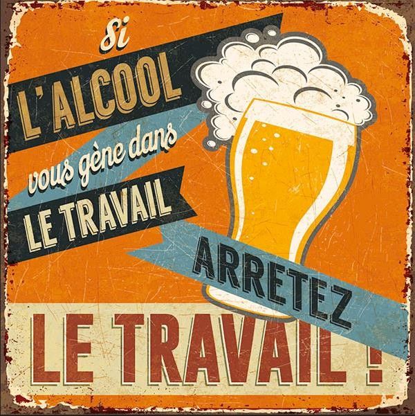 hueforge - l'alcool vous gène dans le travail...
