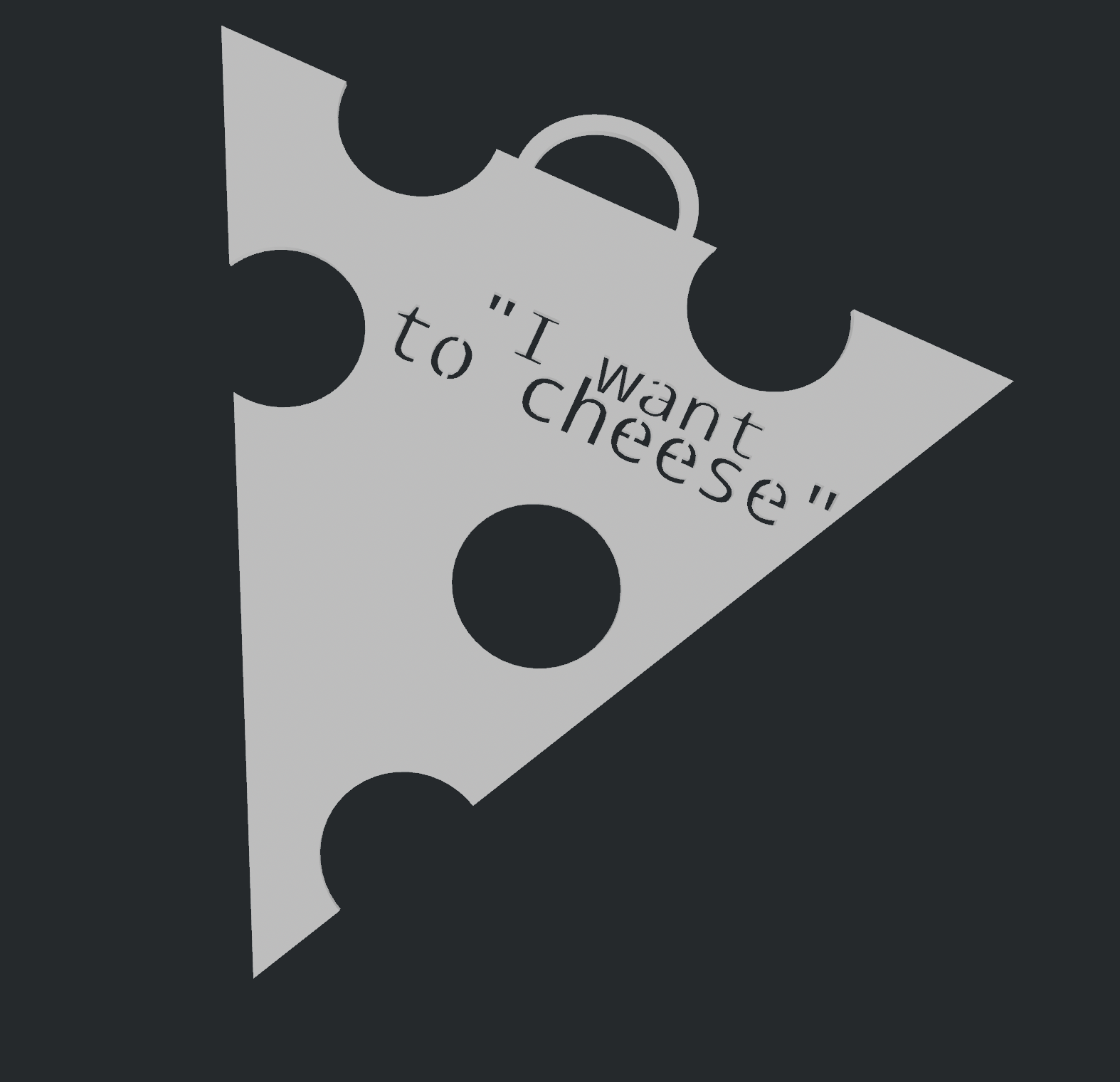 Cheese Decoration