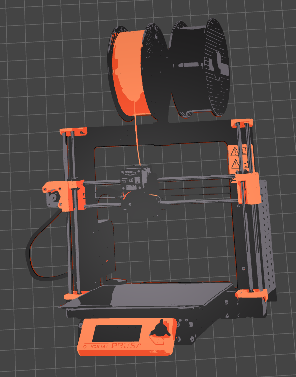 Prusa mk3s+  keychain
