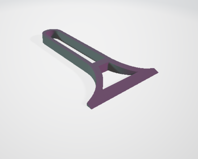 Miniatura 2 do modelo 3D premium bed scraper - v2