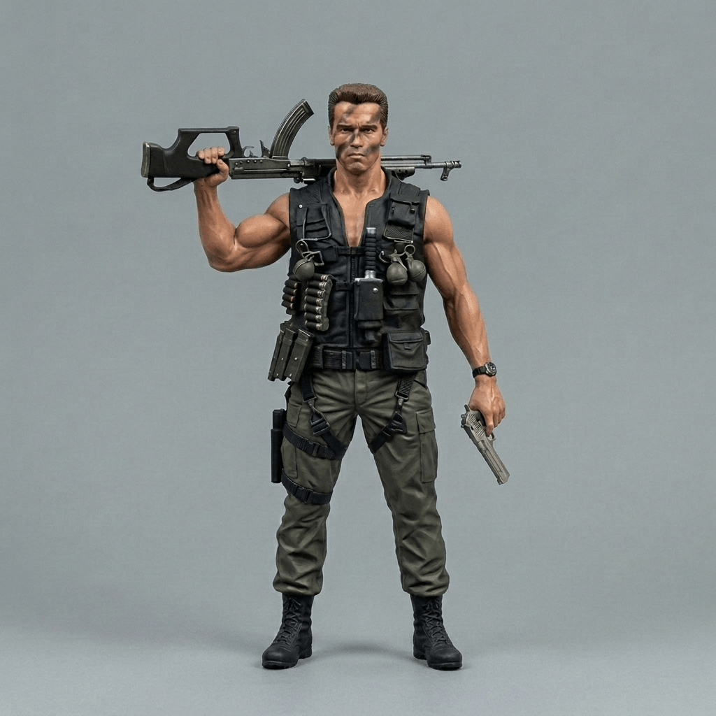 Commando - John Matrix (Arnold Schwarzenegger) - 1985