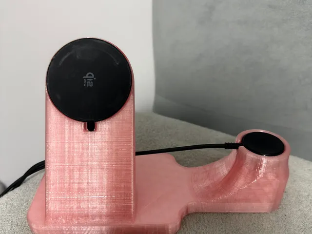 Samsung Galaxy S26 Ultra & Galaxy Watch Ultra – 2-in-1 Wireless Charging Stand