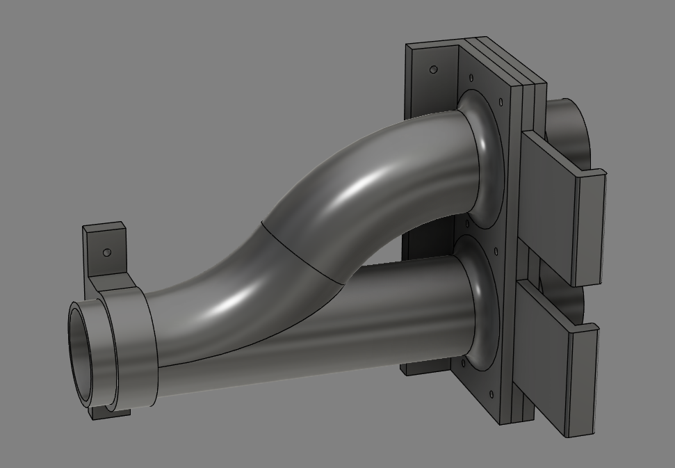 2-way blast gate for Festool hoses