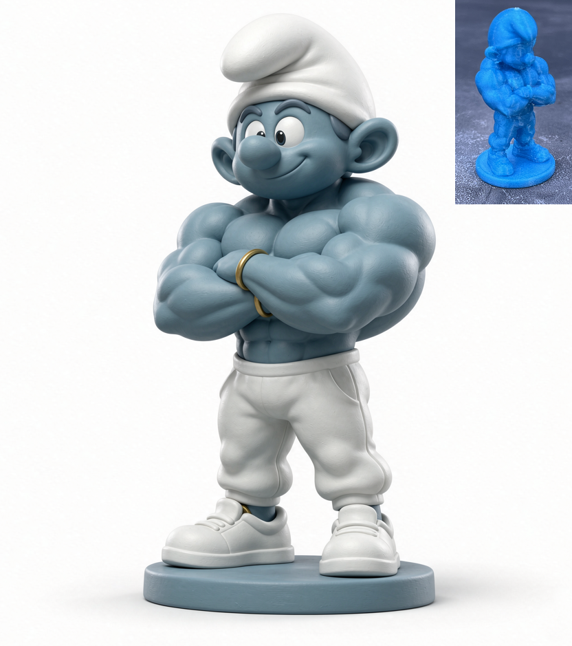 Hefty Smurf