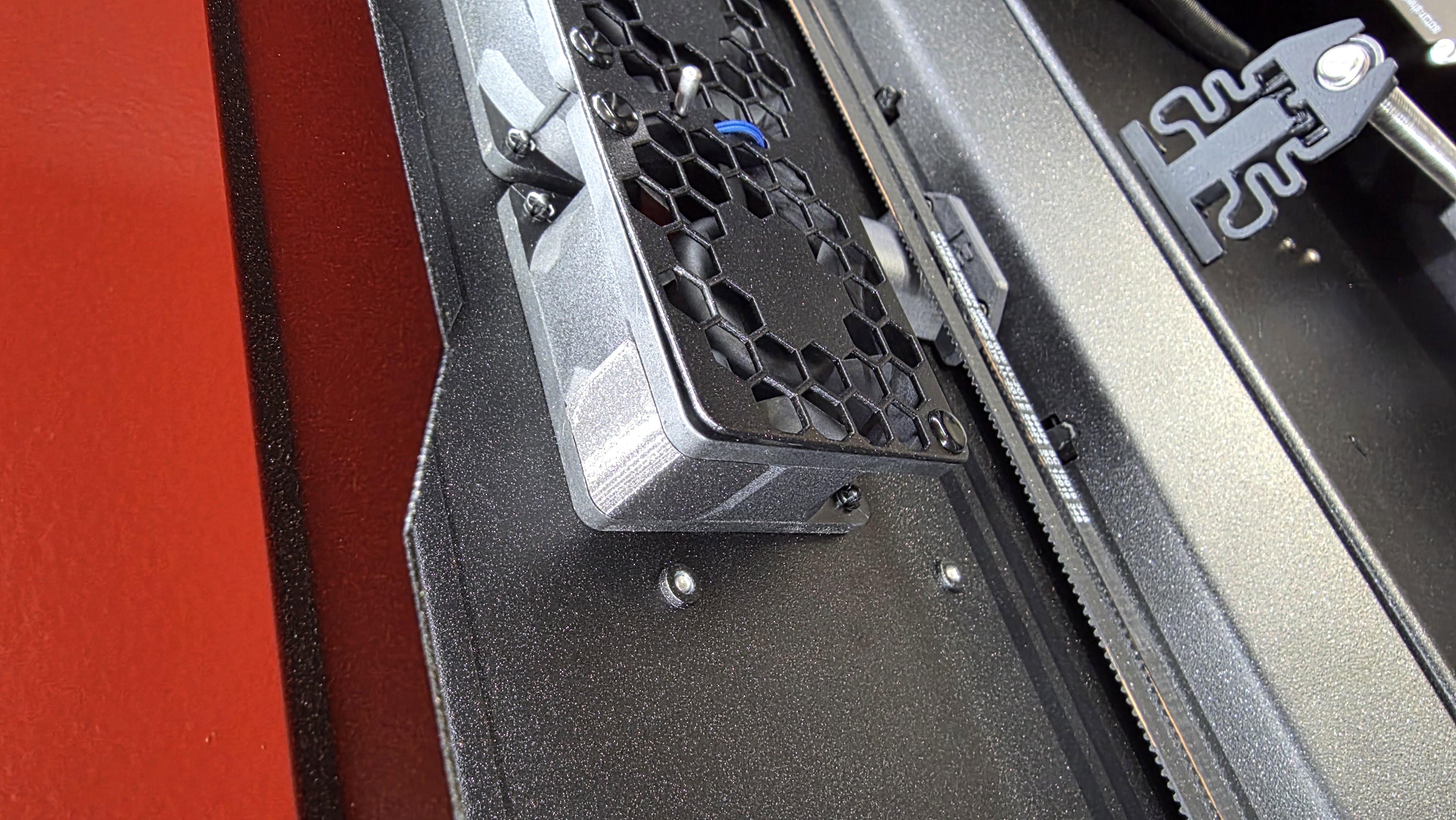 Prusa CORE One L Wire Harness Fan Guard