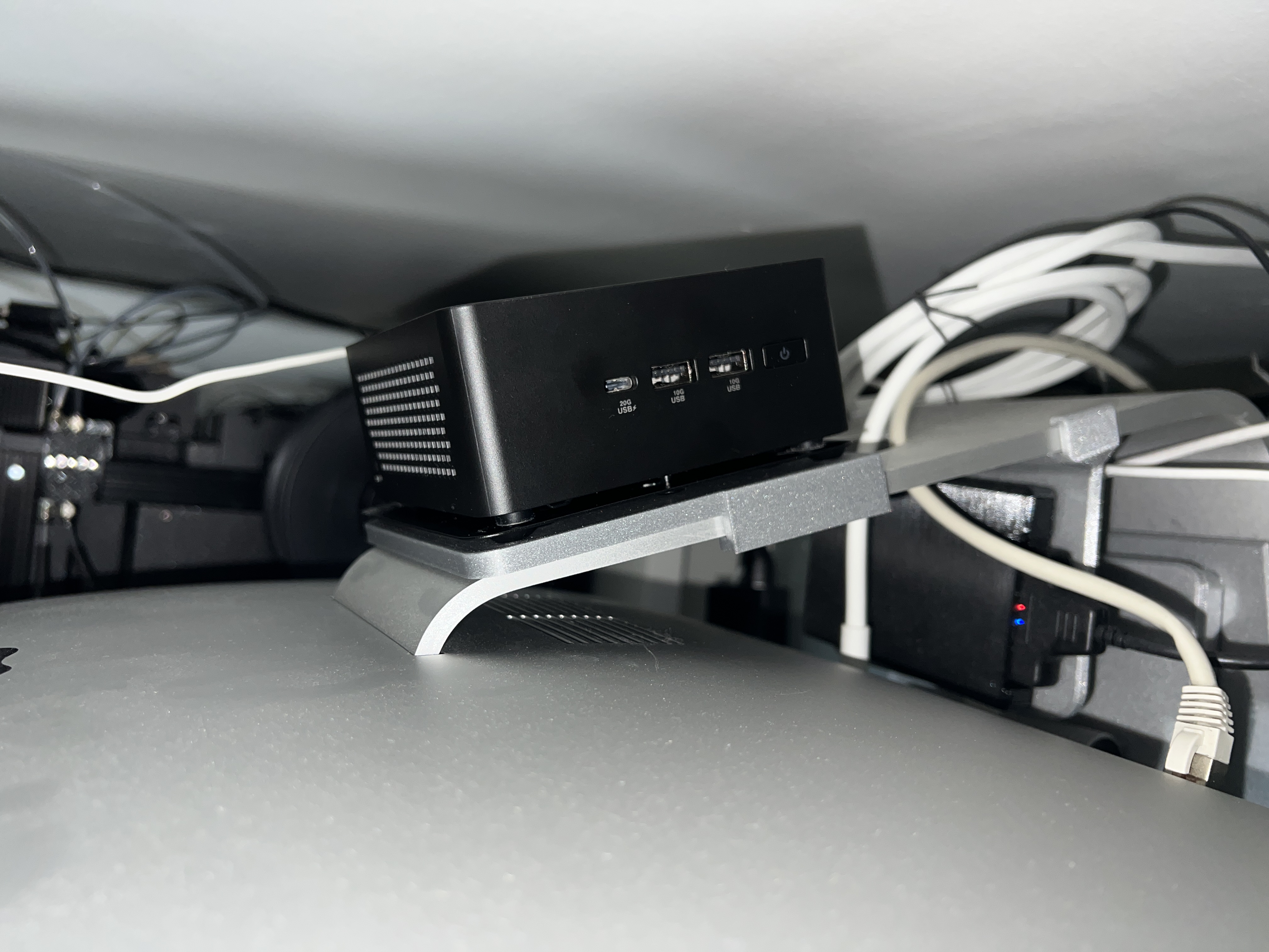 Mount For Pc Asus Nuc 15 Pro Mini for iMac 27 Pouces
