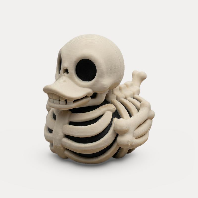 Bonehead Rubber Duck - Horror Figurine by DuckHeroes | Download free ...