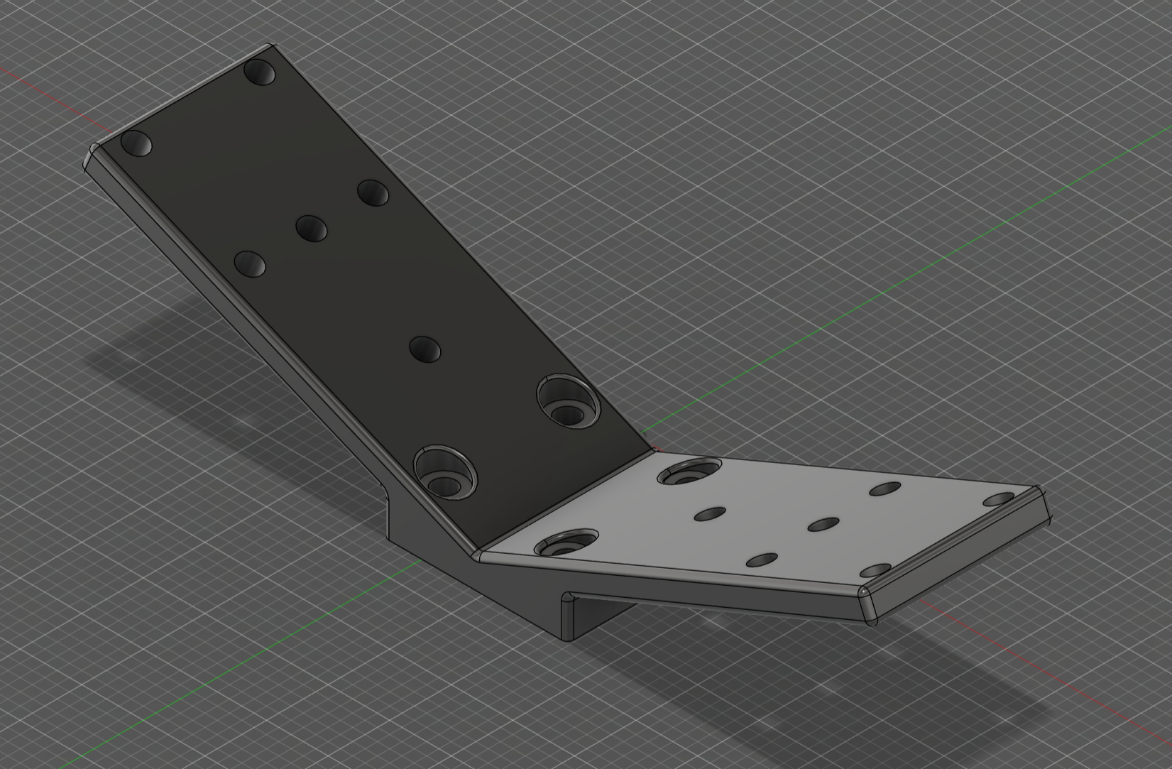 Poly3 V2 BigBot - Angled Flexwheel Intake Brackets