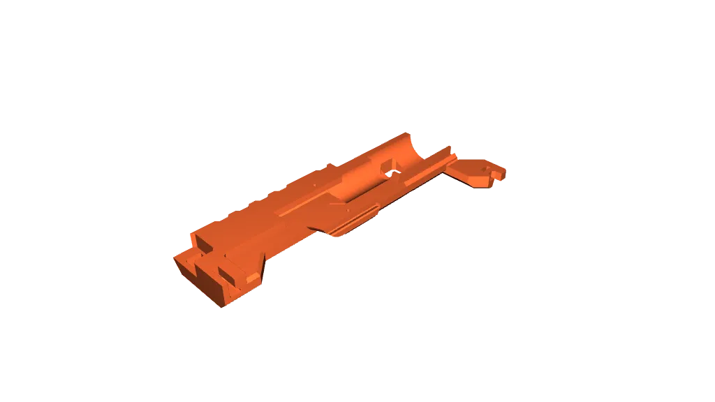 X-Shot Micro 2.0 Reshell 4 - Revolver Rifle v1.1 by Domochevsky