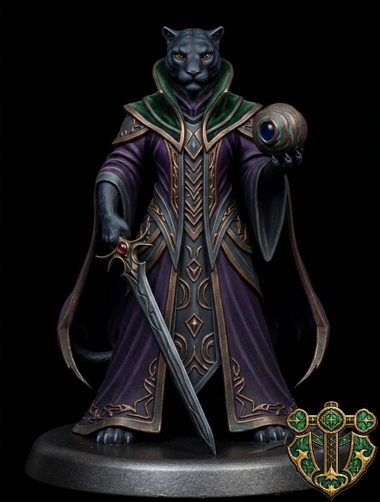 Tabaxi Wizard — miniatura 2