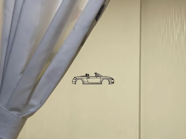 Mk1 Audi TT 8N Wall Art (convertible)
