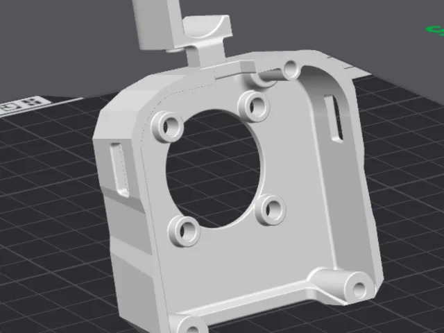 SV08 Toolhead drag chain mount