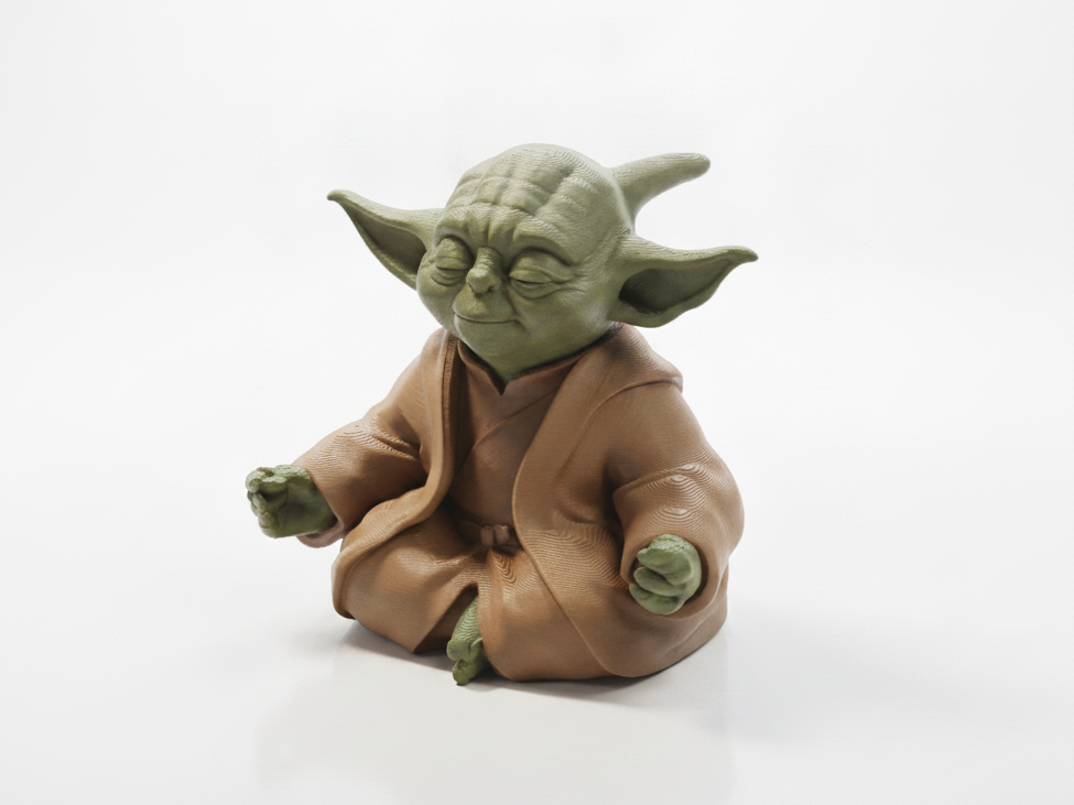 Meditating Yoda Figurine Star Wars 3D Printable