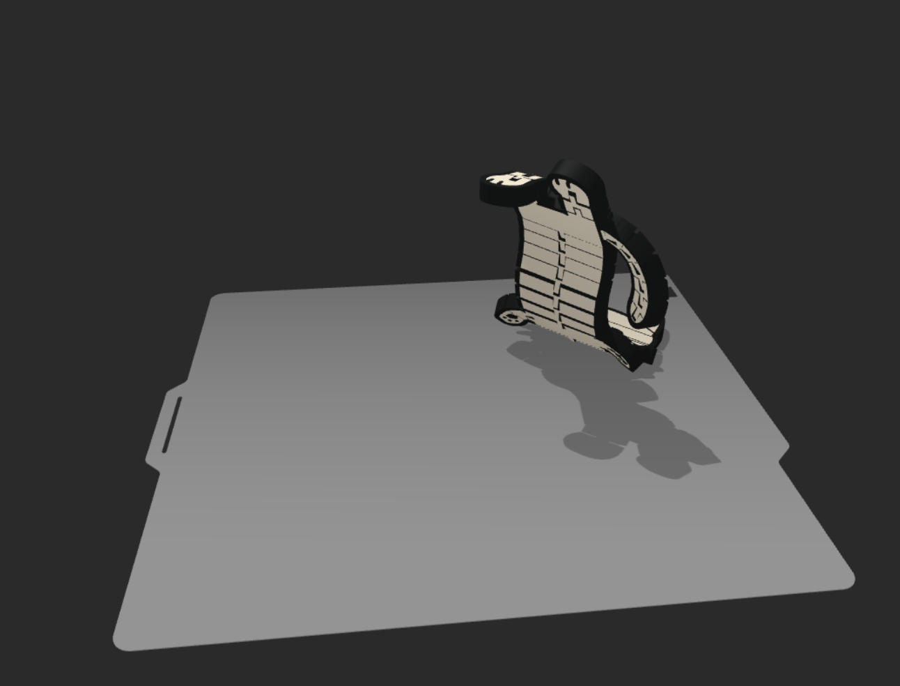 Miniatura 6 do modelo 3D Flexy Chibi Long Cat FLAT MULTICOLOR version