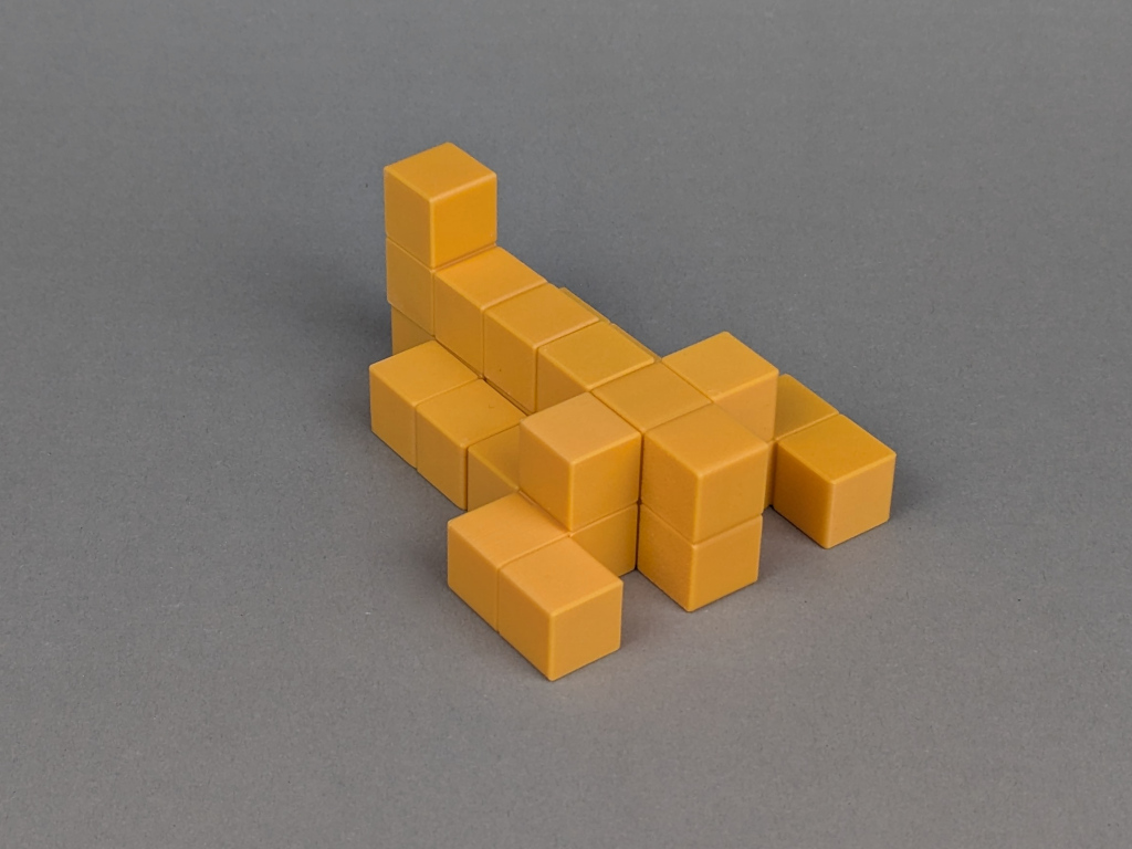 Miniatura 5 do modelo 3D Soma Cube 3D Puzzle