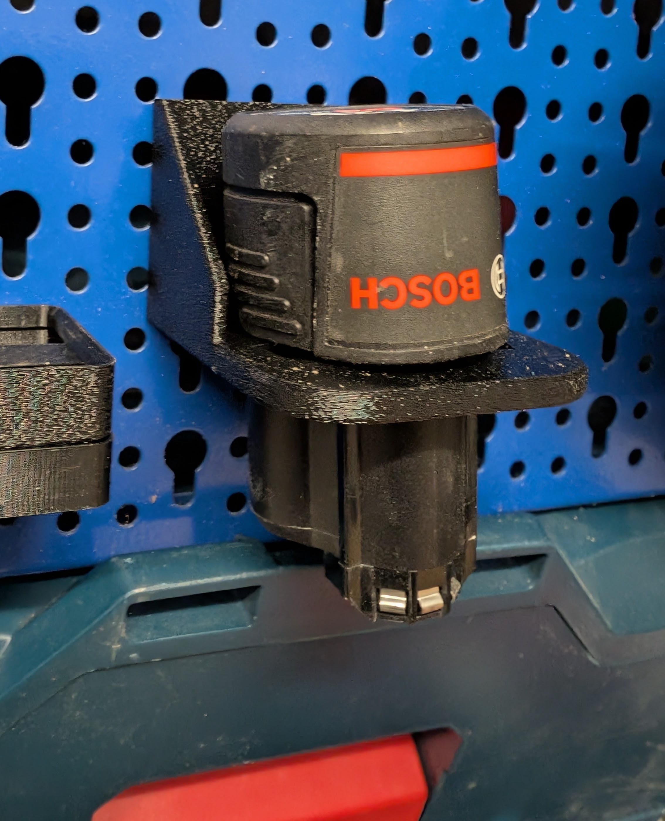 Bosch 12V Battery Holder für Kuepper PEG-Board