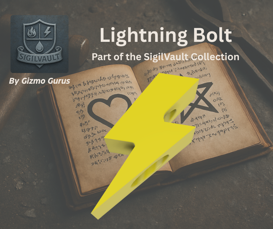 Lightning Bolt Bead – SigilVault Series