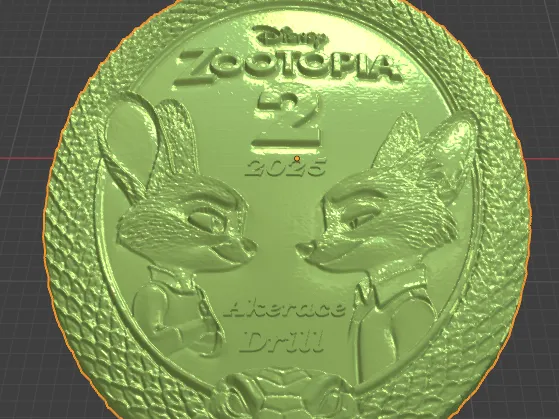 Zootopia 2 Medallion