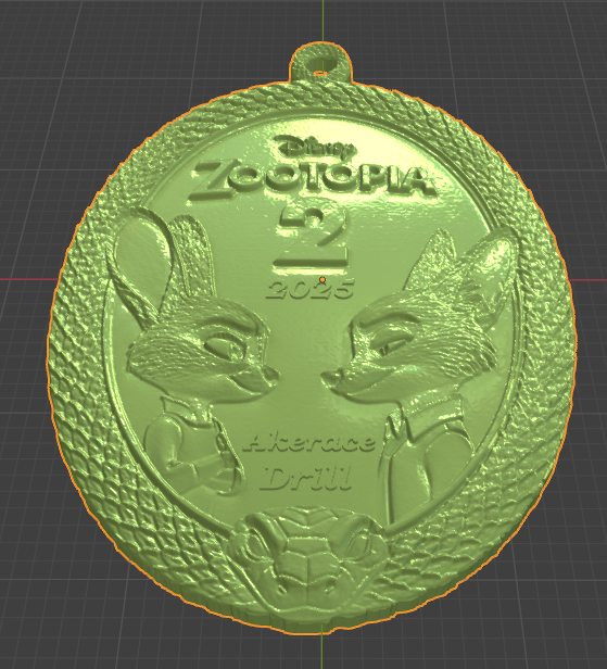 Zootopia 2 Medallion