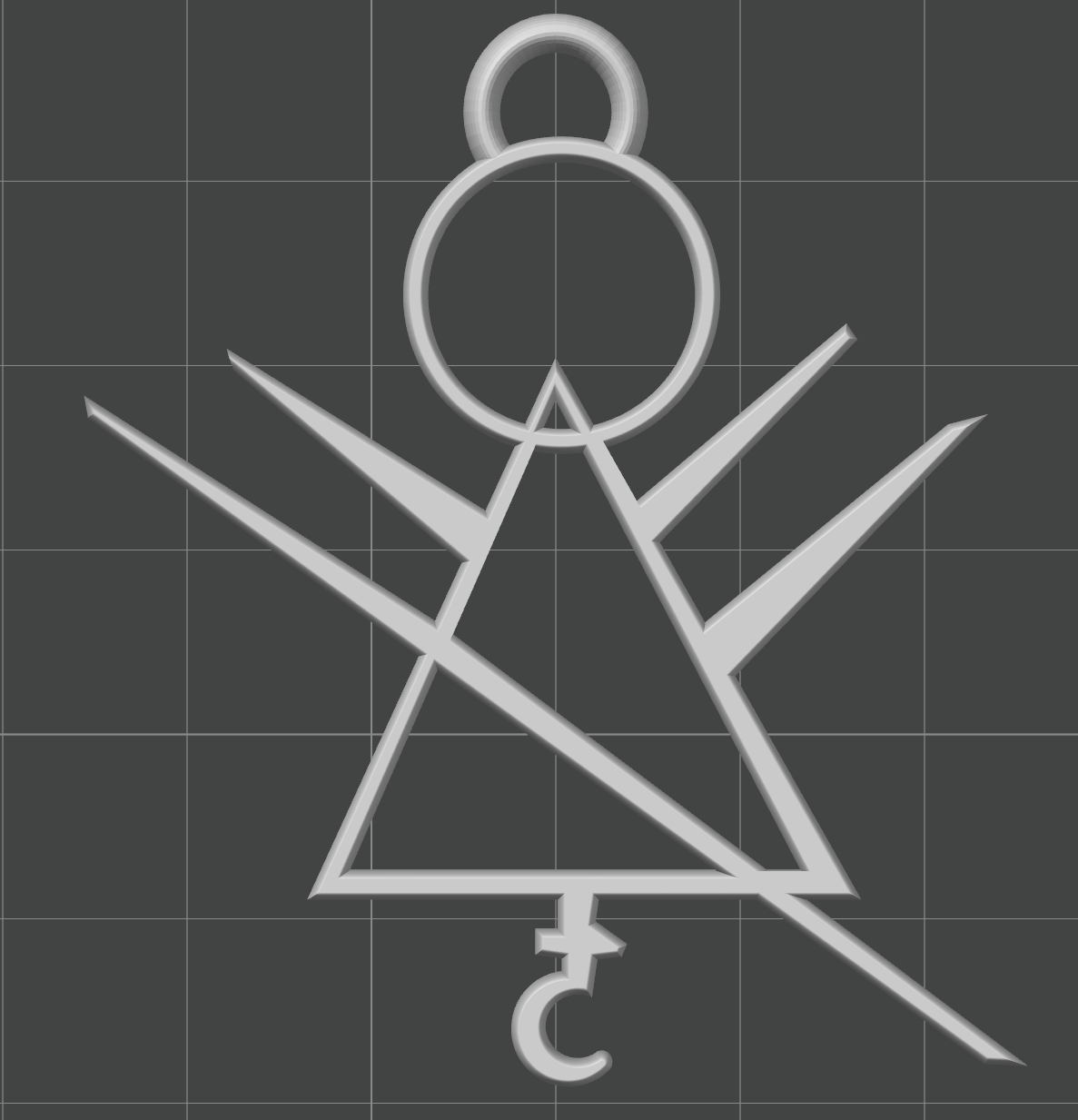YellowJackets Symbol with Keychain Hole