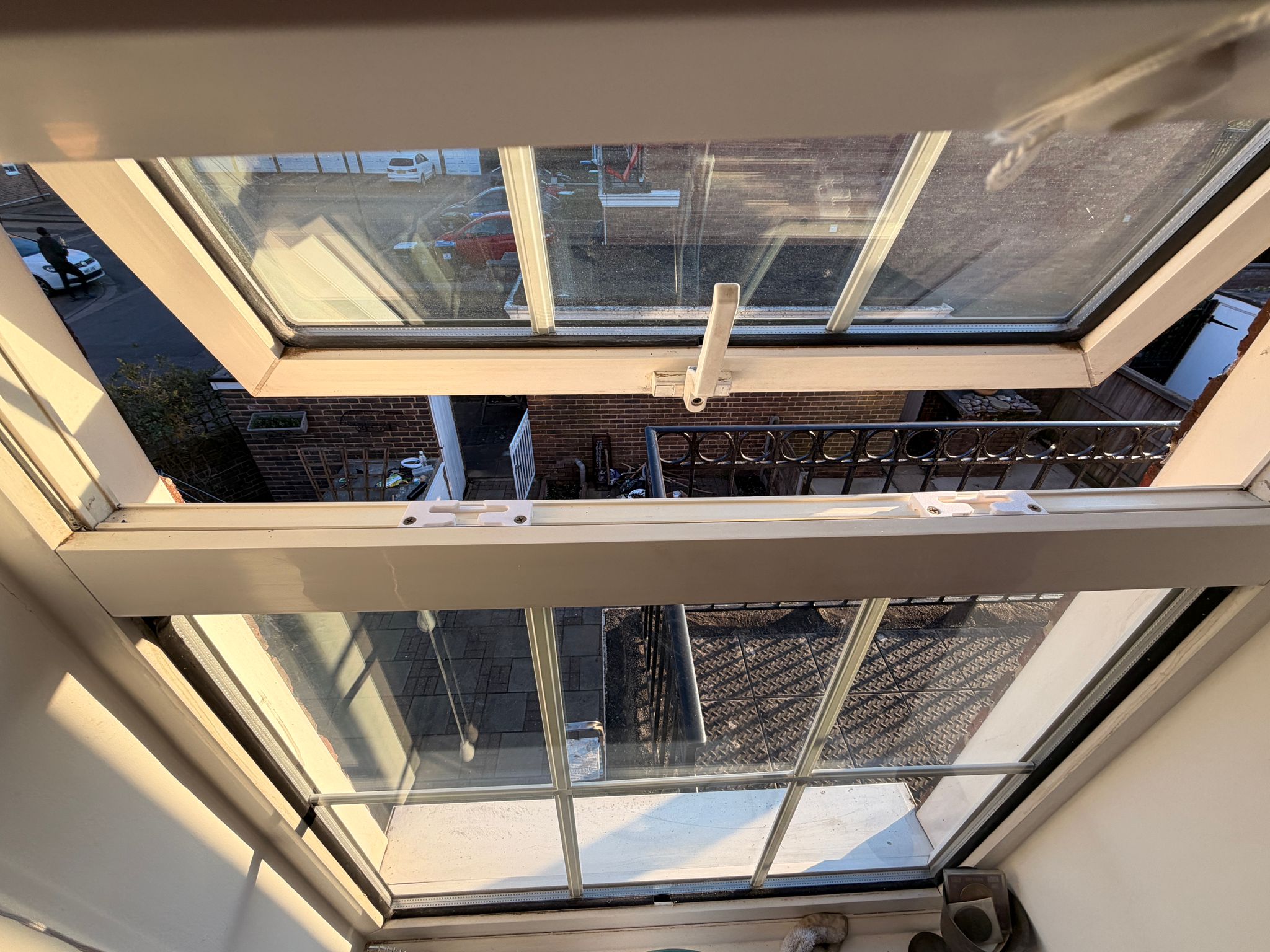 Window lock/latch bracket