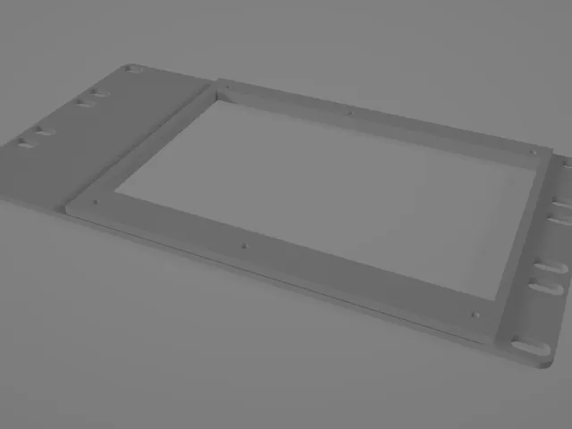 10 inch Rack frame for 7in touch screen