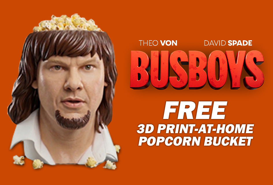 Regal Official Busboys Bucket Popcorn Container