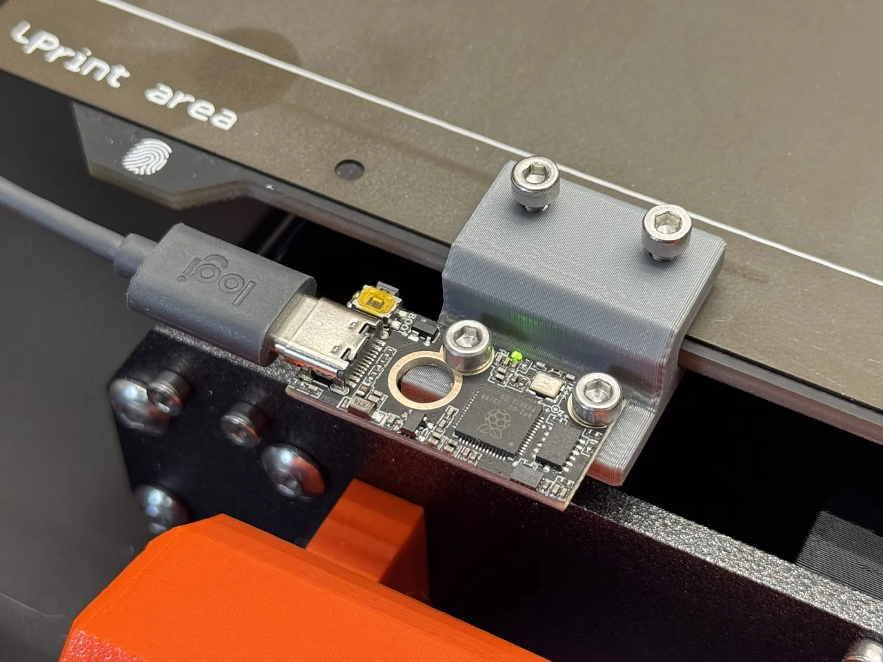 BIGTREETECH (BTT) ADXL345 Prusa MK3S+ Bed Mount by Vincent