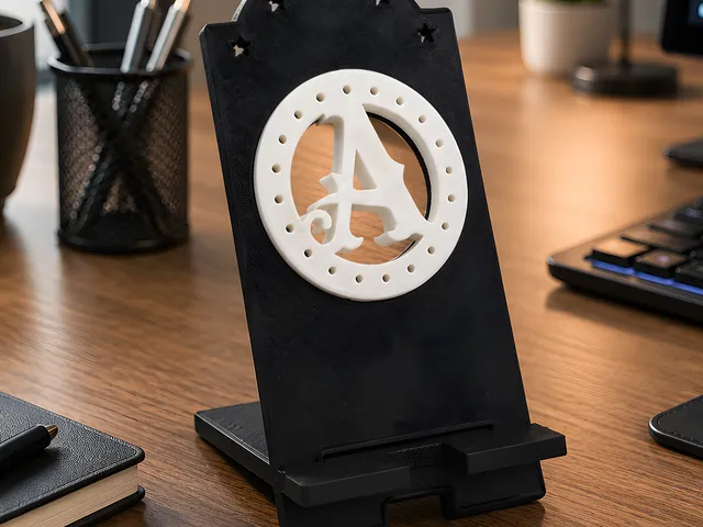 A-Z Personalized Phone Stand